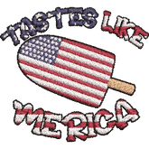 Tastes-Like-Merica-Ice-Cream - Embroidery Design - FineryEmbroidery